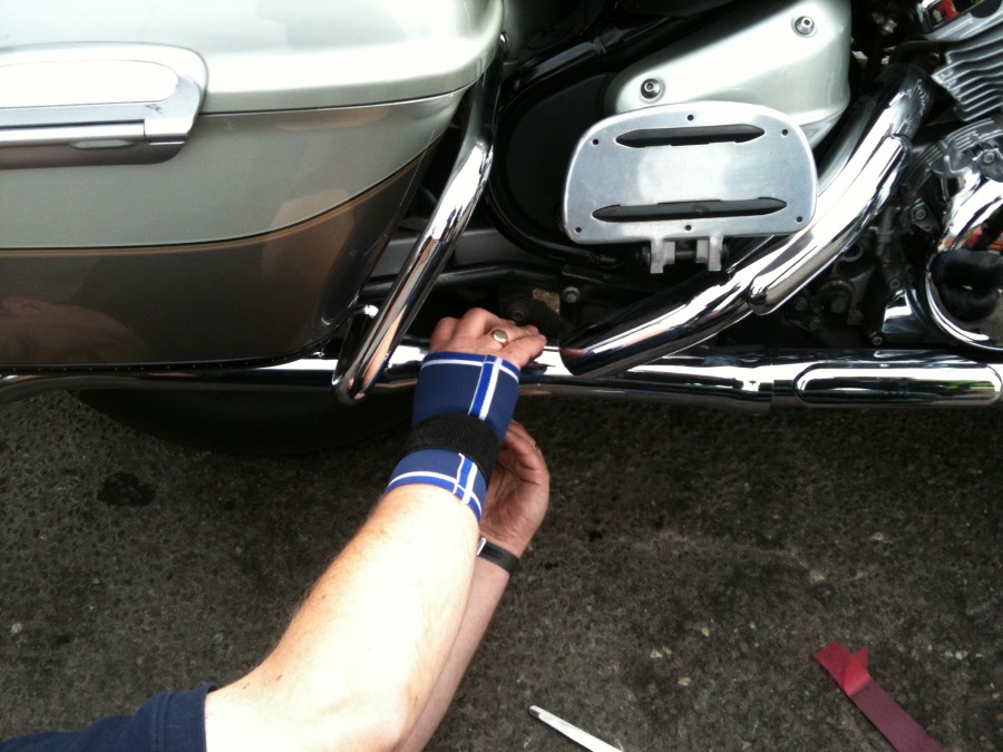 yamaha royal star exhaust